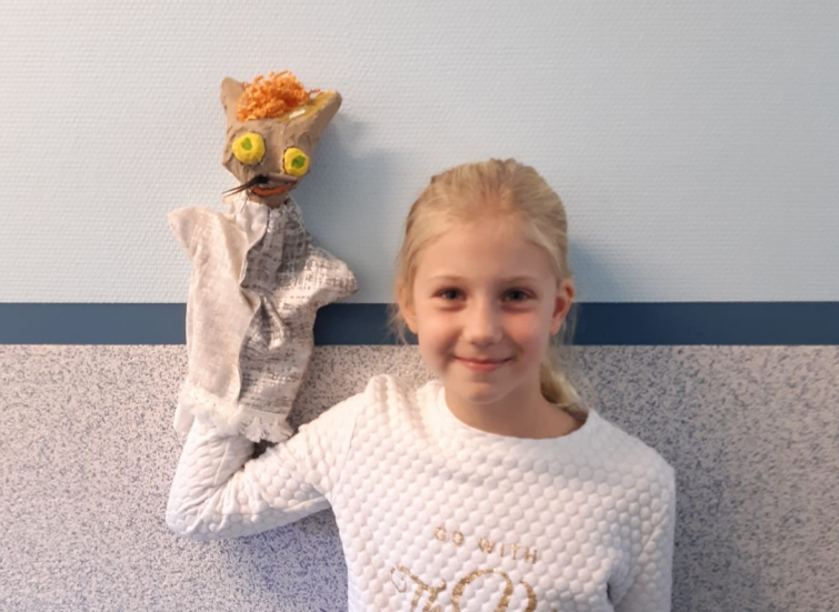 Handpuppen Klasse 5c